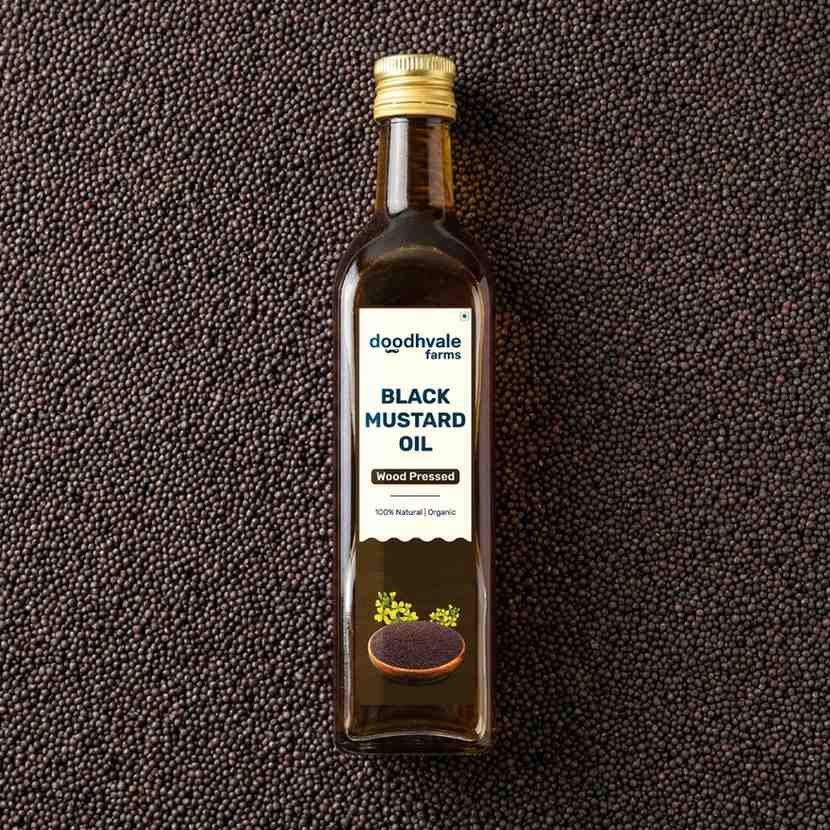 doodhvale farms Buy Black Mustard Oil - Cold Pressed online