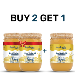 order Buy 2 Get 1 Cow A2 Vedic Desi Ghee online